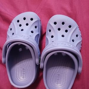 Baby girl crocs